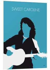 Foam board print Neil Diamond - Sweet Caroline