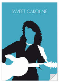 Sticker mural Neil Diamond, Sweet Caroline