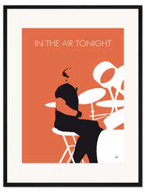 Gerahmter Kunstdruck Phil Collins - In The Air Tonight