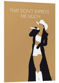 Foam board print Shania Twain - That Don't Impress Me Much