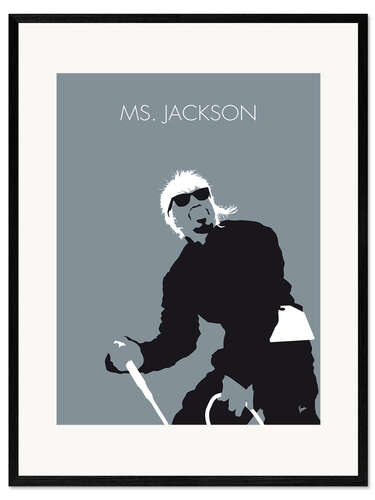 Gerahmter Kunstdruck OutKast - Ms. Jackson