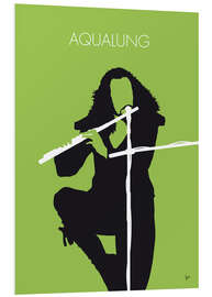 Foam board print Ian Anderson - Aqualung