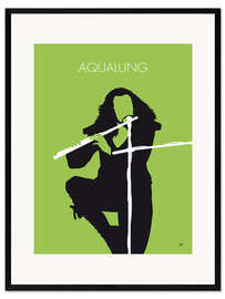 Kunsttryk i ramme Ian Anderson - Aqualung