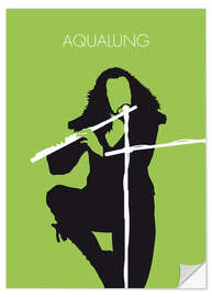 Sticker mural Ian Anderson, Aqualung 