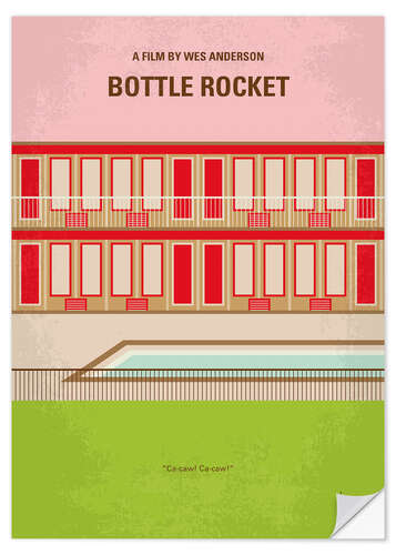 Wandsticker Bottle Rocket