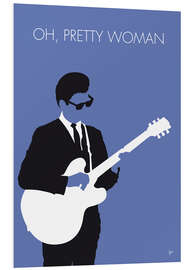 Foam board print Roy Orbison - Oh, Pretty Woman