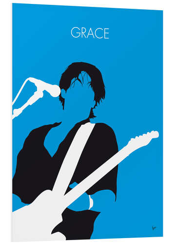 Foam board print Jeff Buckley - Grace