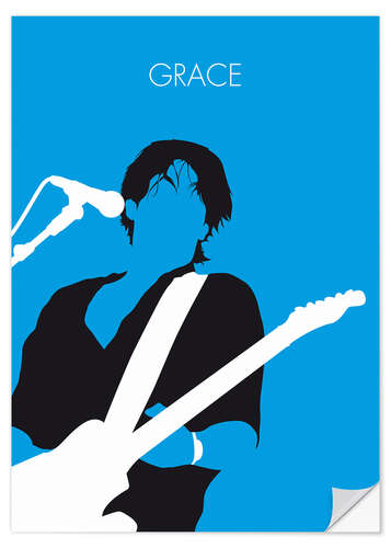 Selvklebende plakat Jeff Buckley - Grace