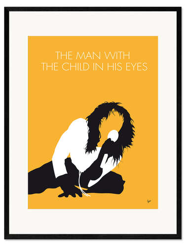 Plakat artystyczny premium w ramie Kate Bush - The Man With The Child In His Eyes