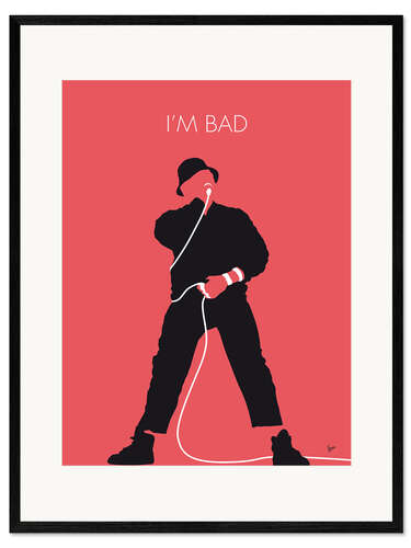 Impresión de arte enmarcada LL Cool J - I'm Bad