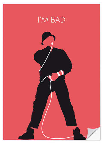 Wall sticker LL Cool J - I'm Bad