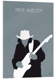 Akrylbilde Stevie Ray Vaughan - Pride And Joy