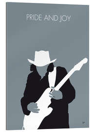 Cuadro de plexi-alu Stevie Ray Vaughan - Pride And Joy