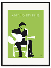 Plakat artystyczny premium w ramie Bill Withers - Ain't No Sunshine