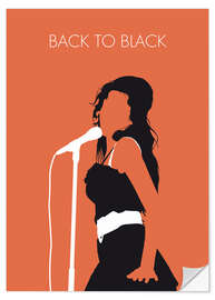 Wall sticker Amy Winehouse - Back To Black