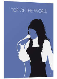 Foam board print Carpenters - Top Of The World