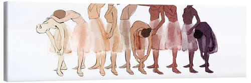 Canvas print Ballerinas