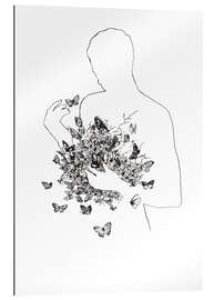 Gallery print Butterflies in the stomach