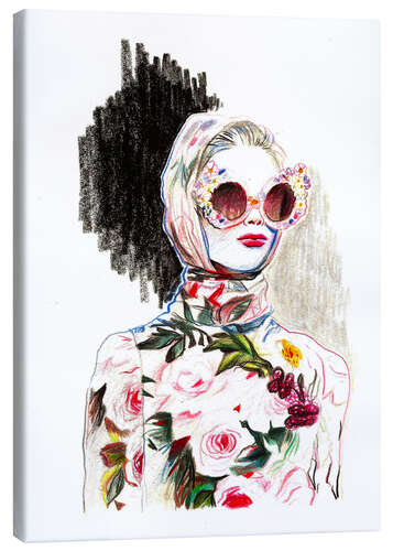 Canvastavla Fashion Illustration III