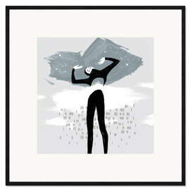 Gerahmter Kunstdruck Atlas