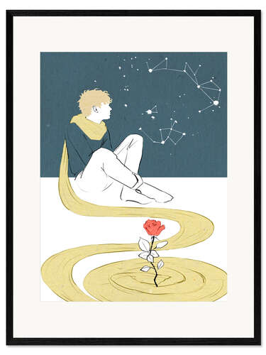 Framed art print Little Prince