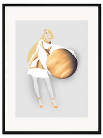 Gerahmter Kunstdruck Venusmädchen