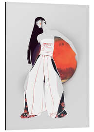 Magnettafel Marsmädchen