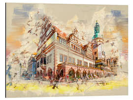 Magnettafel Leipzig Altes Rathaus