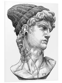 Foam board print David Michelangelo