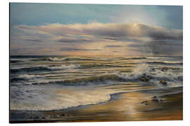 Magnettafel Sonnenuntergang am Sonntag 