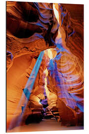 Aluminium print Upper Antelope Canyon Beam