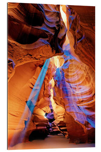 Quadro em plexi-alumínio Upper Antelope Canyon Beam