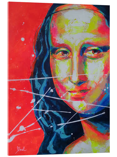 Acrylglasbild Die Joconde Mona Lisa