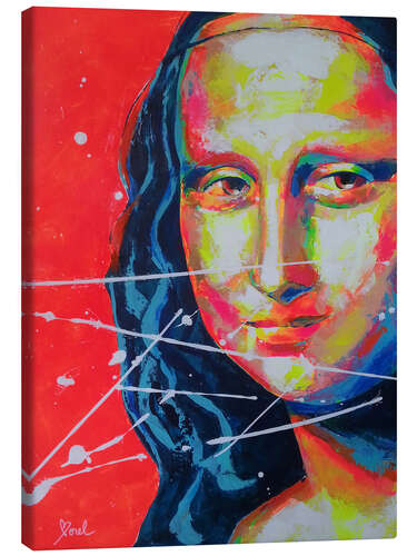 Canvas print The Joconde Mona Lisa