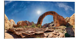 Cuadro de aluminio Rainbow Bridge, Lake Powell, USA