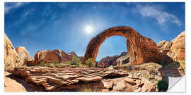 Vinilo para la pared Rainbow Bridge, Lake Powell, USA