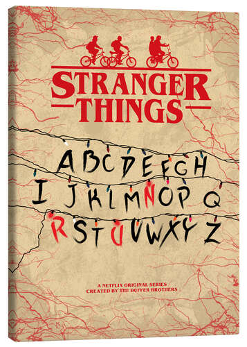 Canvas print Stranger Things