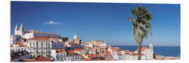 Hartschaumbild Alfama, Lissabon