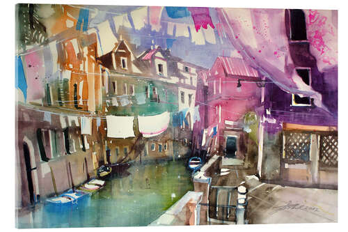 Acrylic print Venice, Rio Riello