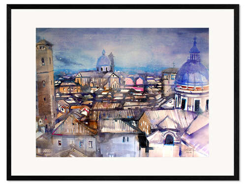 Framed art print Reggio Emilia, Dom