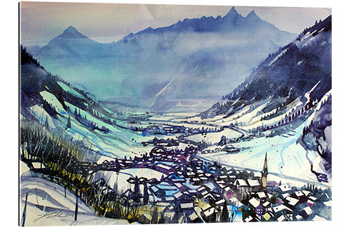 Gallery print Rauris in winter