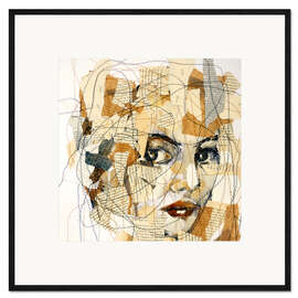 Framed art print Woman IV