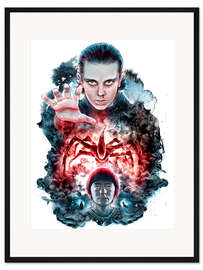 Gerahmter Kunstdruck Stranger Things 2