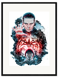 Innrammet kunsttrykk Stranger Things 2