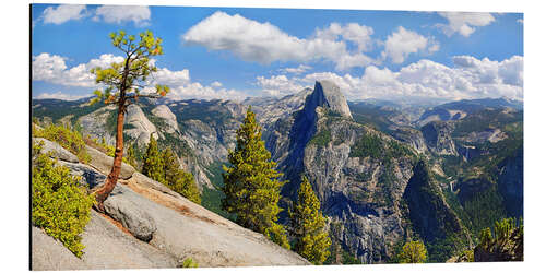 Alubild Glacier Point Yosemite Valley Kalifornien USA