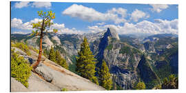 Cuadro de aluminio Glacier Point Yosemite Valley California USA