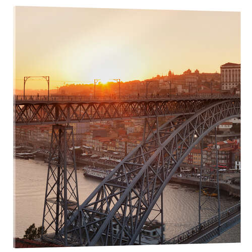 Acrylglasbild Ponte Dom Luis I., Porto