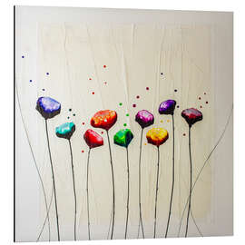 Magnettafel blühendes Porträt