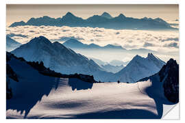 Naklejka na ścianę Alps - France