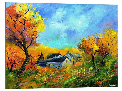 Aluminium print Autumn landscape